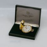 IWC Pocket watch Pocket Watch (1976) - White dial 49 mm Yellow Gold case (3/8)