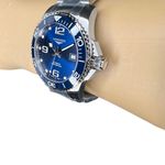 Longines HydroConquest L3.781.4.96.6 (2024) - Blauw wijzerplaat 41mm Staal (5/8)