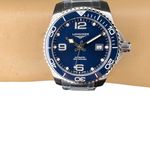 Longines HydroConquest L3.781.4.96.6 (2024) - Blauw wijzerplaat 41mm Staal (2/8)