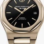 Girard-Perregaux Laureato 81010-52-3118-1CM (2024) - Zwart wijzerplaat Onbekend Roségoud (1/1)