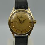 Omega Vintage Seamaster ref 2637 -7 SC automatic cal 354 gold cap (1950) - Gold dial 35 mm Gold/Steel case (2/8)