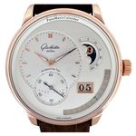 Glashütte Original PanoMatic 1-92-09-02-05-02 (2024) - Silver dial 42 mm Red Gold case (1/8)