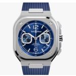 Bell & Ross BR 05 BR05C-BLU-ST/SRB (2024) - Blauw wijzerplaat 42mm Staal (1/1)