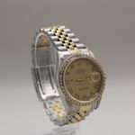 Rolex Datejust 36 16233 (1995) - Champagne dial 36 mm Gold/Steel case (8/8)