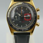 Tissot Vintage 70's vintage watch mens Tissot PR 516 chronograph cal. 872 Lemania ref 40526-1X (1970) - Black dial 35 mm Gold/Steel case (2/8)