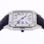 Cartier Santos Dumont WSSA0023 (2023) - Silver dial 28 mm Steel case (3/7)