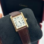 Cartier Tank Louis Cartier WGTA0011 (2024) - Zilver wijzerplaat 34mm Roségoud (4/8)