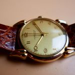 Junghans Vintage Junghans J80 (1949) - Champagne dial 32 mm Gold/Steel case (3/8)
