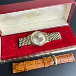 Omega Constellation 168.005 (1964) - Wit wijzerplaat 34mm Goud/Staal (3/8)