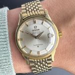 Omega Constellation 168.005 (1964) - White dial 34 mm Gold/Steel case (2/8)