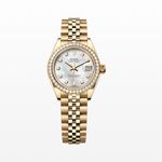 Rolex Lady-Datejust 279138RBR (2023) - Parelmoer wijzerplaat 28mm Geelgoud (1/1)