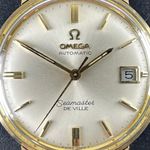Omega Seamaster DeVille KM 6292 (1968) - White dial 34 mm Gold/Steel case (8/8)
