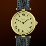 Cartier Vendome 590003 (1990) - Champagne wijzerplaat 30mm Staal (1/8)