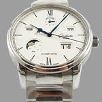 Glashütte Original Senator Excellence 1-36-02-01-02-71 (2024) - Zilver wijzerplaat 42mm Staal (1/8)