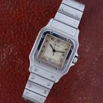 Cartier Santos Galbée 987901 (Unknown (random serial)) - White dial 29 mm Steel case (3/7)