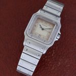 Cartier Santos Galbée 987901 (Onbekend (willekeurig serienummer)) - Wit wijzerplaat 29mm Staal (5/7)