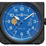 Bell & Ross BR 03-92 Ceramic BR0392-PAF7-CE/SCA (2024) - Blue dial 42 mm Ceramic case (1/1)