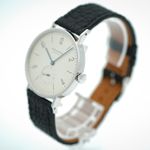 NOMOS Tangente - (1999) - Zilver wijzerplaat 35mm Staal (6/8)