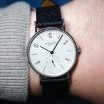 NOMOS Tangente - (1999) - Zilver wijzerplaat 35mm Staal (1/8)