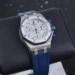 Audemars Piguet Royal Oak Offshore Lady 25986CK.ZZ.D020CA.02 (2001) - Wit wijzerplaat 37mm Witgoud (2/8)