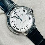 Cartier Ballon Bleu 40mm WSBB0039 (2023) - Zilver wijzerplaat 40mm Staal (3/3)