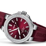 Oris Aquis 01 733 7766 4998-07 4 22 68FC (2025) - Rood wijzerplaat 42mm Staal (1/1)