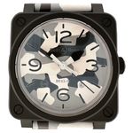 Bell & Ross BR 03-92 Ceramic BR0392-CG-CE/SCA (2022) - Zwart wijzerplaat 42mm Keramiek (1/8)