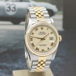 Rolex Datejust 36 16233 (1990) - Unknown dial 36 mm Gold/Steel case (7/8)