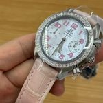 Omega Speedmaster Ladies Chronograph 3835.74.34 (2023) - White dial 36 mm Steel case (7/8)