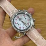 Omega Speedmaster Ladies Chronograph 3835.74.34 (2023) - White dial 36 mm Steel case (8/8)