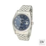 Rolex Datejust 36 16234 (1997) - Blauw wijzerplaat 36mm Staal (6/8)