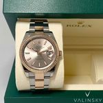 Rolex Datejust 41 126331 (2017) - Champagne dial 41 mm Rose Gold case (3/4)