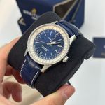 Breitling Navitimer A17325211C1P1 (2023) - Blauw wijzerplaat 38mm Staal (4/8)