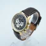 Breitling Navitimer Cosmonaute 81600 (1986) - Black dial 41 mm Yellow Gold case (7/8)