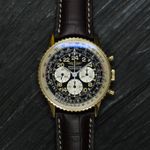 Breitling Navitimer Cosmonaute 81600 (1986) - Black dial 41 mm Yellow Gold case (2/8)