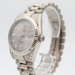 Rolex Day-Date 36 118339 (2000) - Silver dial 36 mm White Gold case (5/8)