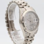 Rolex Day-Date 36 118339 (2000) - Zilver wijzerplaat 36mm Witgoud (3/8)