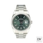 Rolex Datejust 36 126200 (2024) - Zilver wijzerplaat 36mm Staal (3/8)