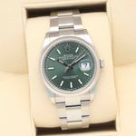 Rolex Datejust 36 126200 (2024) - Zilver wijzerplaat 36mm Staal (1/8)