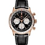 Breitling Navitimer 1 B01 Chronograph RB0138211B1P1 (2024) - Zwart wijzerplaat 43mm Roodgoud (1/1)