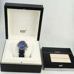 Montblanc 1858 126912 (2024) - Blauw wijzerplaat 42mm Staal (7/7)