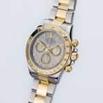 Rolex Daytona 116523 (Unknown (random serial)) - Champagne dial 40 mm Gold/Steel case (3/8)