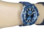 Blancpain Fifty Fathoms 5015-12B40-O52A (2024) - Blue dial 45 mm Titanium case (4/8)