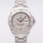 Rolex Yacht-Master 40 16622 (2004) - Zilver wijzerplaat 40mm Staal (1/8)