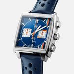 TAG Heuer Monaco CBL2115.FC6494 (2024) - Blauw wijzerplaat 39mm Staal (1/1)