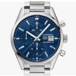 TAG Heuer Carrera Calibre 16 CBK2112.BA0715 (2024) - Blue dial 41 mm Steel case (1/1)