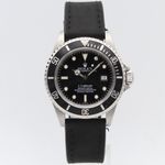 Rolex Sea-Dweller 4000 16600 (1999) - Zwart wijzerplaat 40mm Staal (1/8)