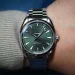 Omega Seamaster Aqua Terra 220.10.41.21.10.001 (2021) - Green dial 41 mm Steel case (1/8)