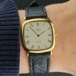 Omega De Ville 195.0077 (1982) - Wit wijzerplaat 30mm Goud/Staal (2/8)