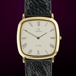 Omega De Ville 195.0077 (1982) - Wit wijzerplaat 30mm Goud/Staal (1/8)